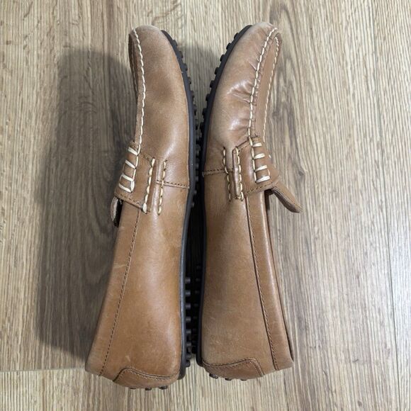 Polo Ralph Lauren Wes Penny Loafers Mens 10.5 D Brown Leather Driving Moccasin main image 8